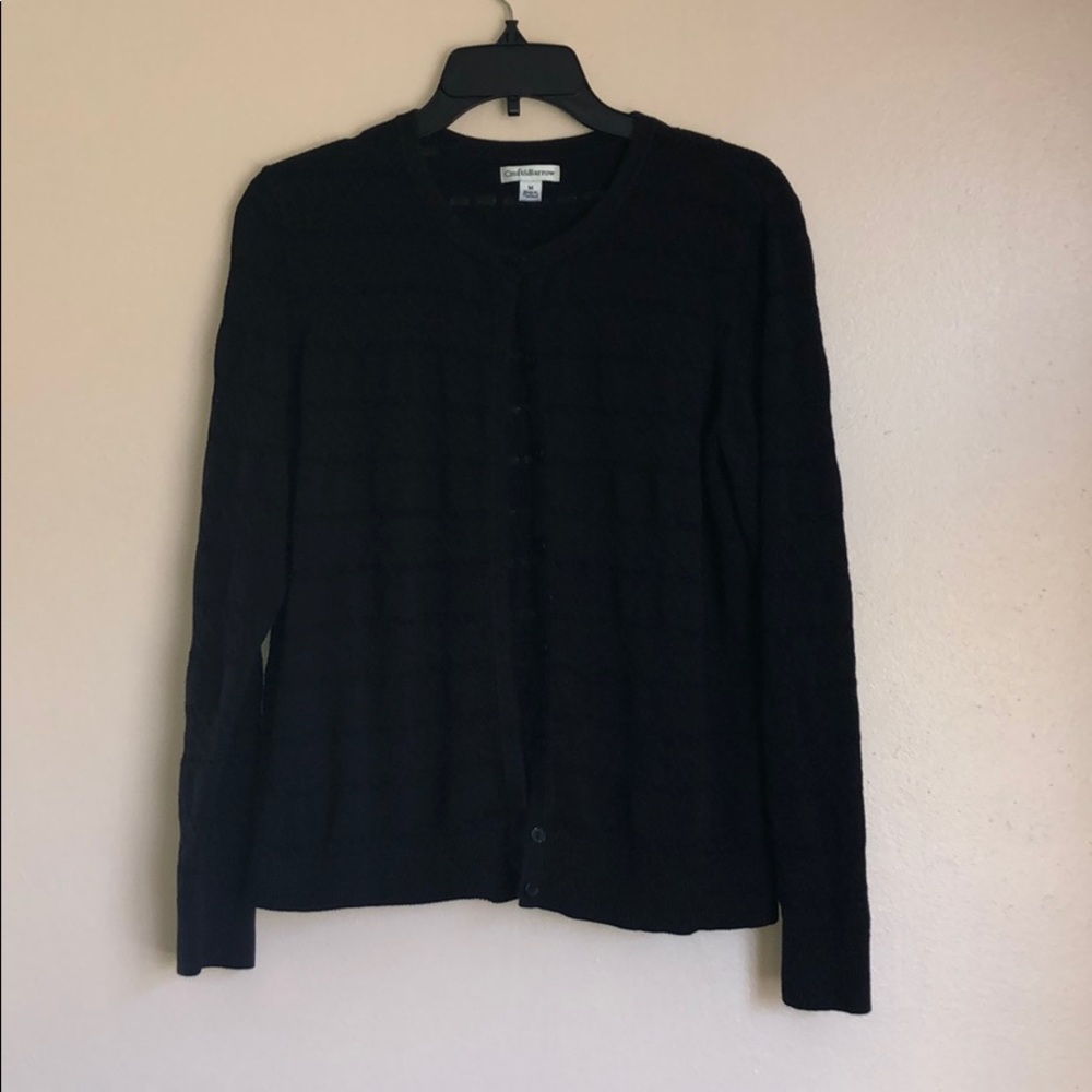 Croft & Barrow Black Sweater